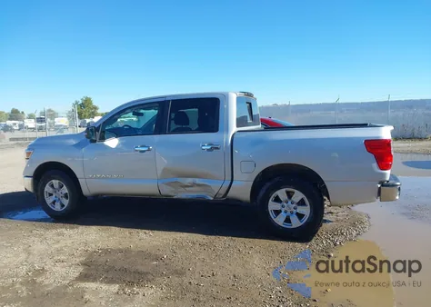 2018 Nissan Titan Sv из США, поврежденный, VIN 1N6AA1EJXJN523441